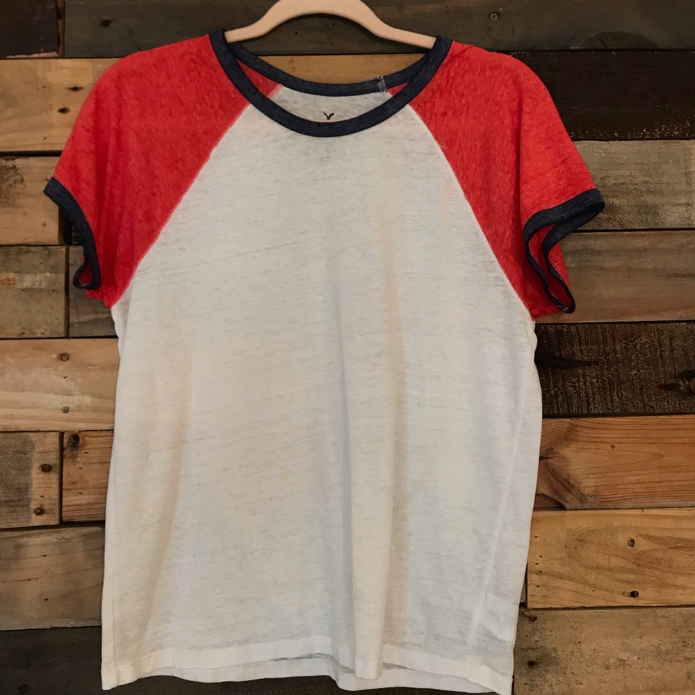 American Eagle Ringer Tee